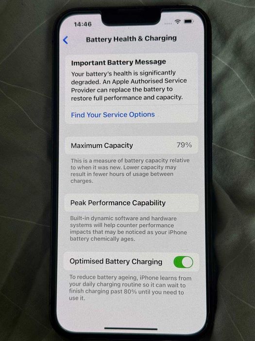 iPhone 13 Pro 128 GB, черен