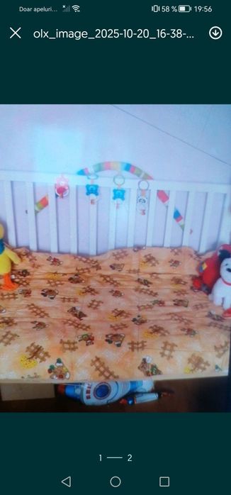 Pătuț 0-4 ani cu saltea