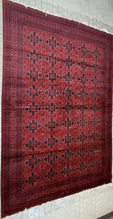 Афганский ковер ручной работы 3,63 × 5 м