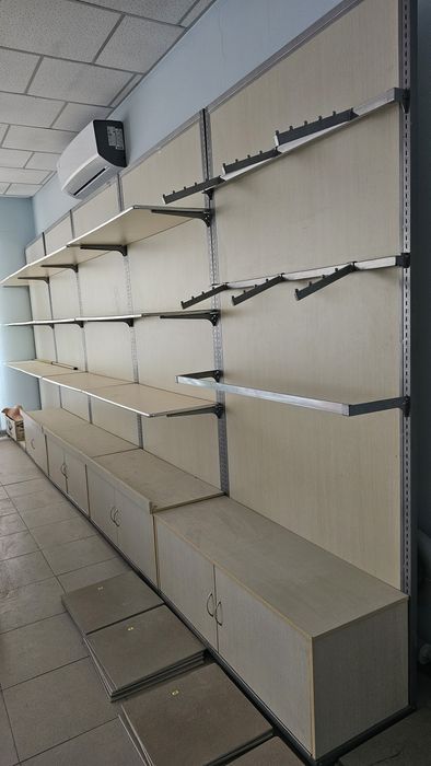 Стеллажи из ЛДВП трансформеры секционные