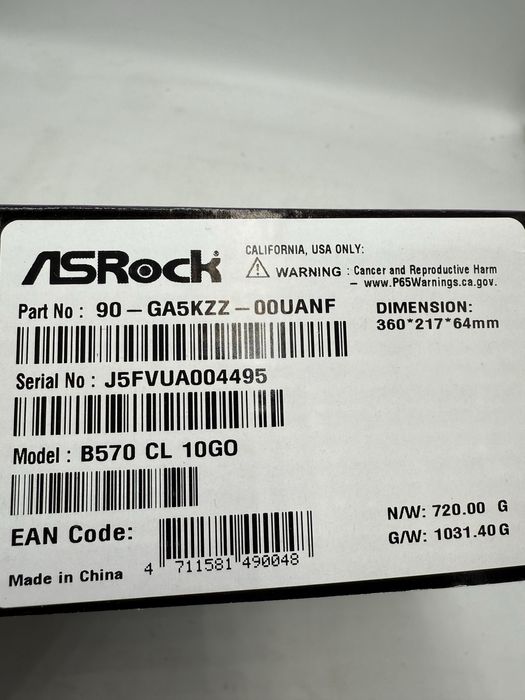 Placa video ASRock Intel Arc B570 Challenger OC 10GB GDDR6 Sigilata