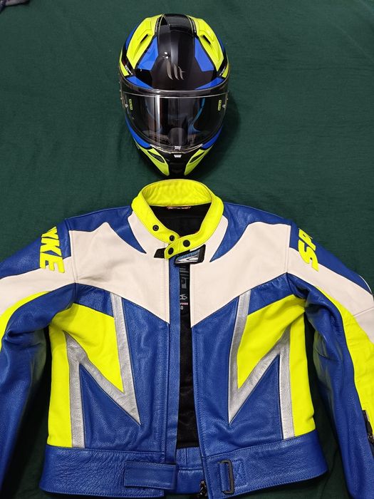 Pachet Geaca moto + casca