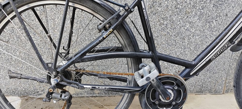 Немецкий велосипед Bosch мотор