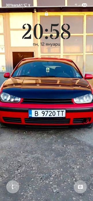 Намръщен капак голф 4