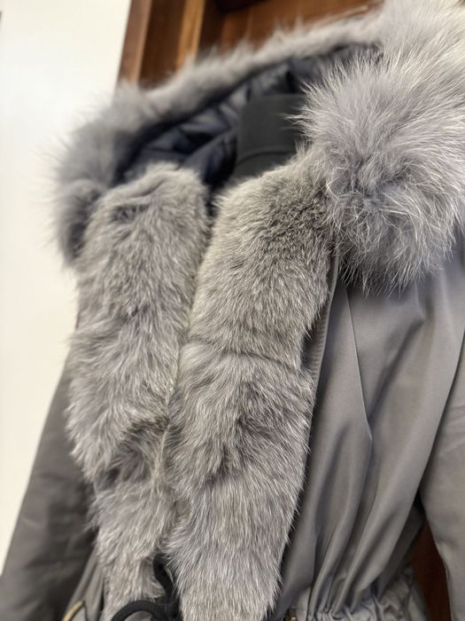 geaca cu blana naturala