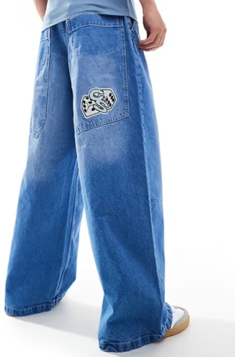 широкие джинсы от бершки