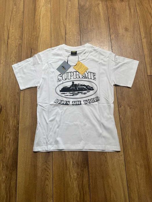 Supreme x Corteiz White T-shirt