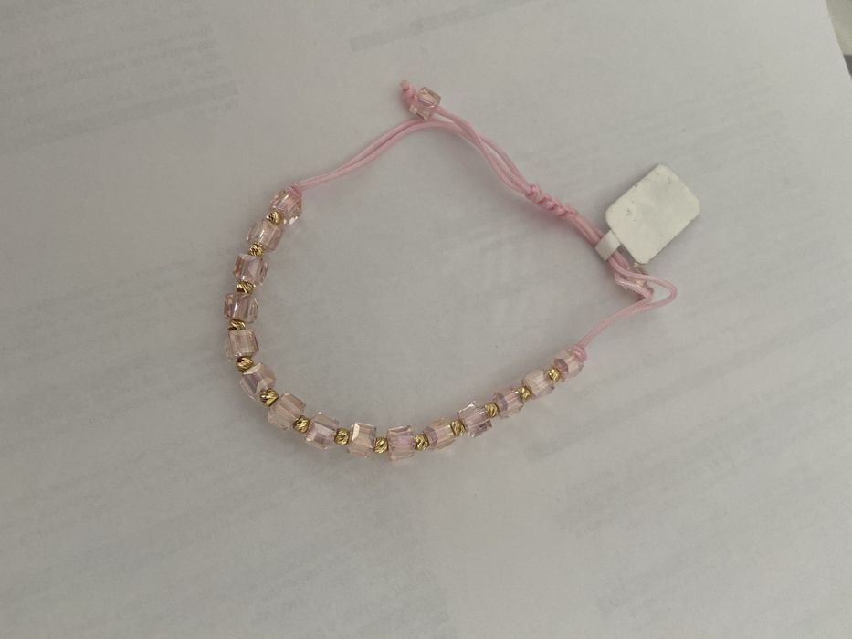 Браслет золотая, нитка 585 проба