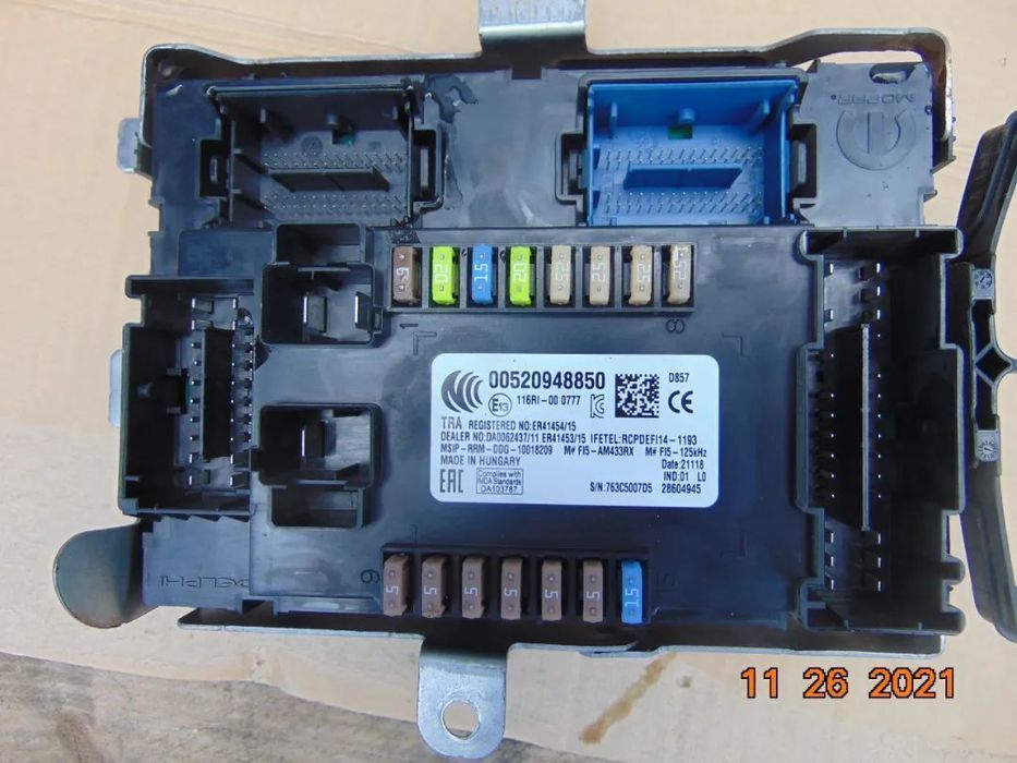 Modul electronic Fiat Tipo 2017-prezent modul bsi dezmembrez fiat tipo