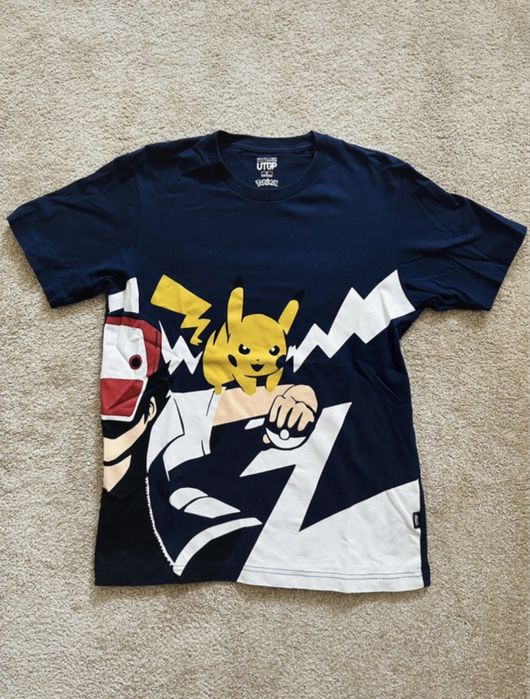 Tricou Uniqlo x Pokemon - barbati marime S - colectie limitata