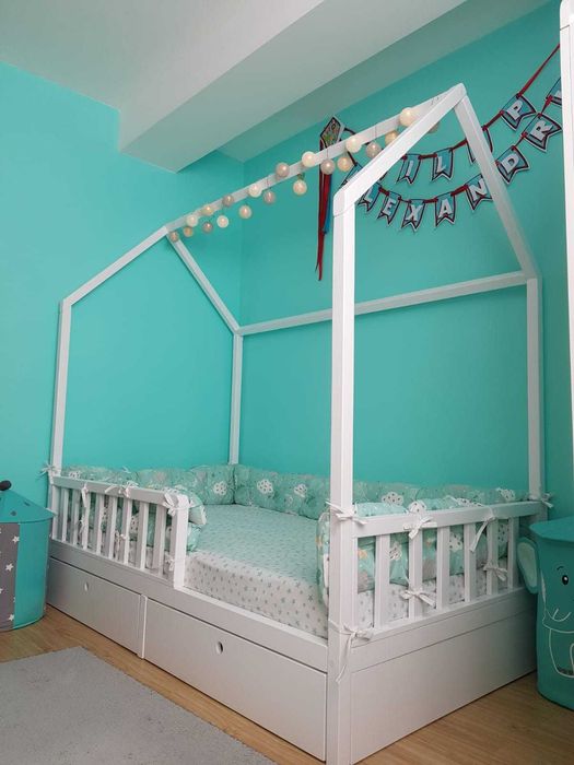 Pat casuta montessori Mama si Lemnul