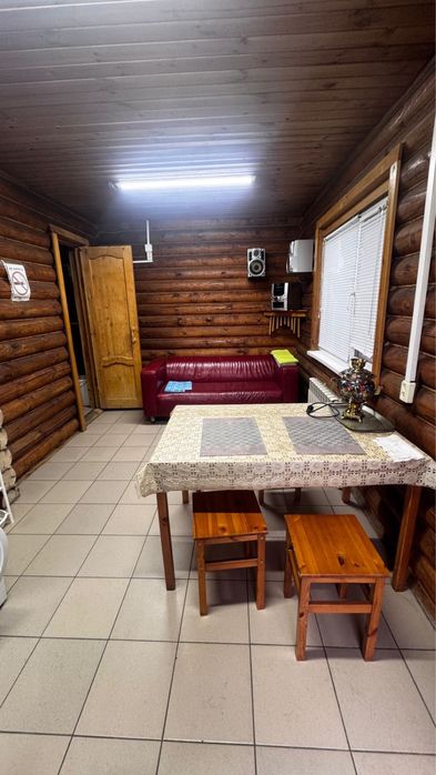 Баня из сруба, на дровах