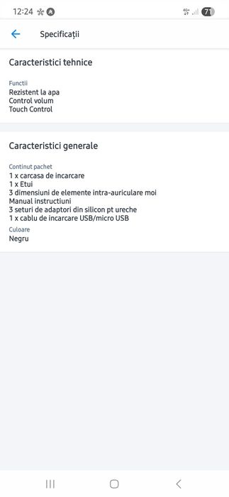 Casti Bluetooth Soundpeats Q35 Black