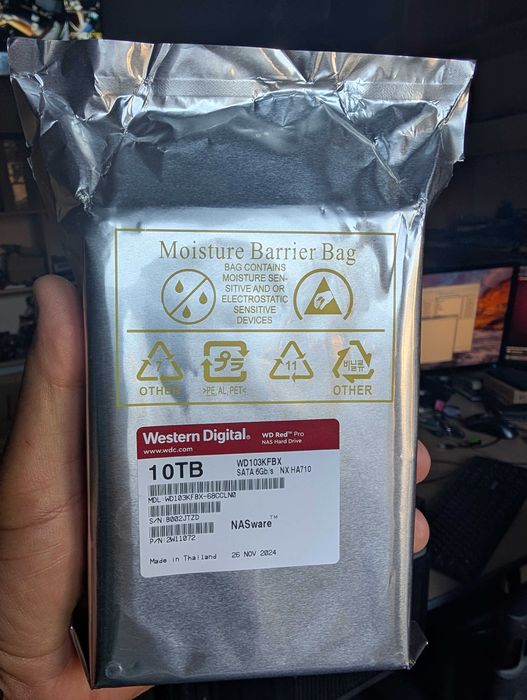 Hard Disk WD RED PRO 10TB sigilat WD103KFBX