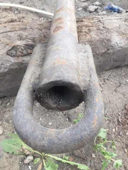 Труба металл жёсткая сцепка