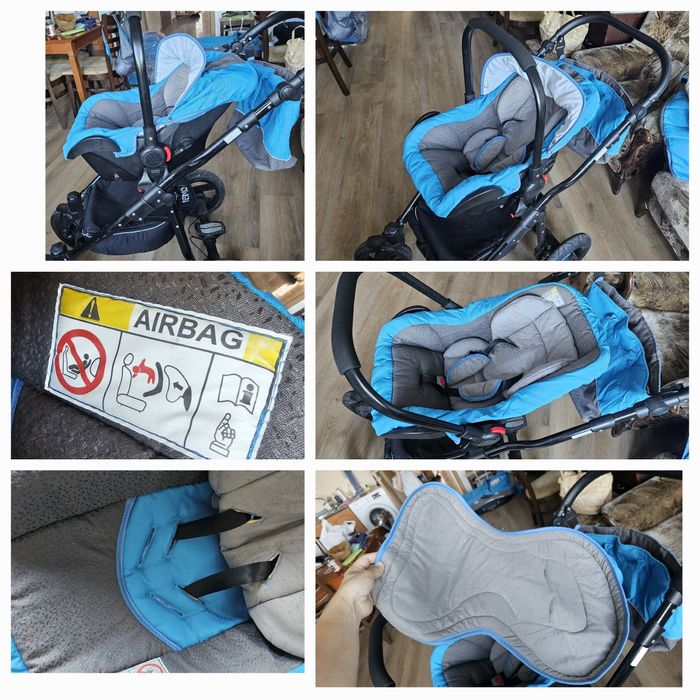 3 в 1 - Arbor Nemo количка за новородено до седящо дете