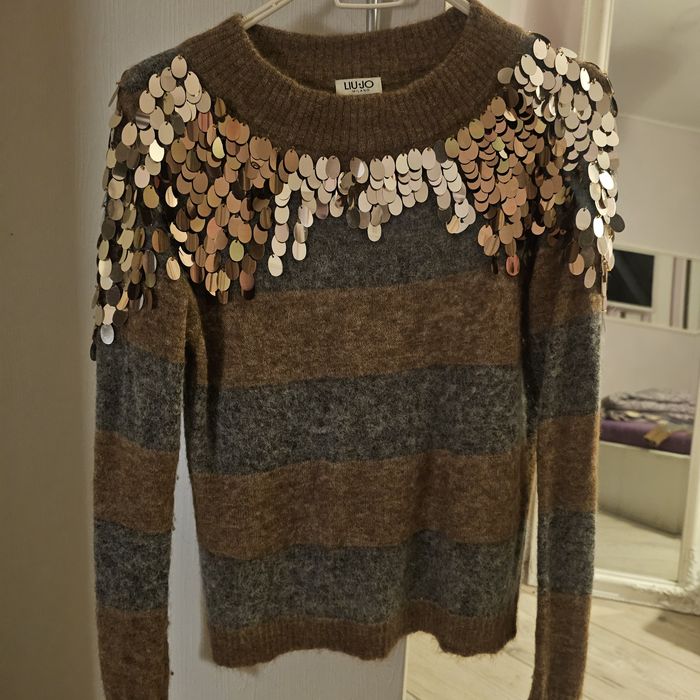 Вълнен пуловер Liu jo