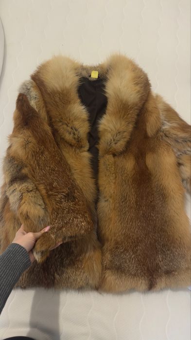 Haina de vulpe naturala