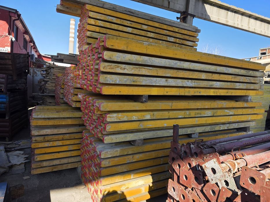 Кофражни греди Н20 Доки и жълти платна 21мм