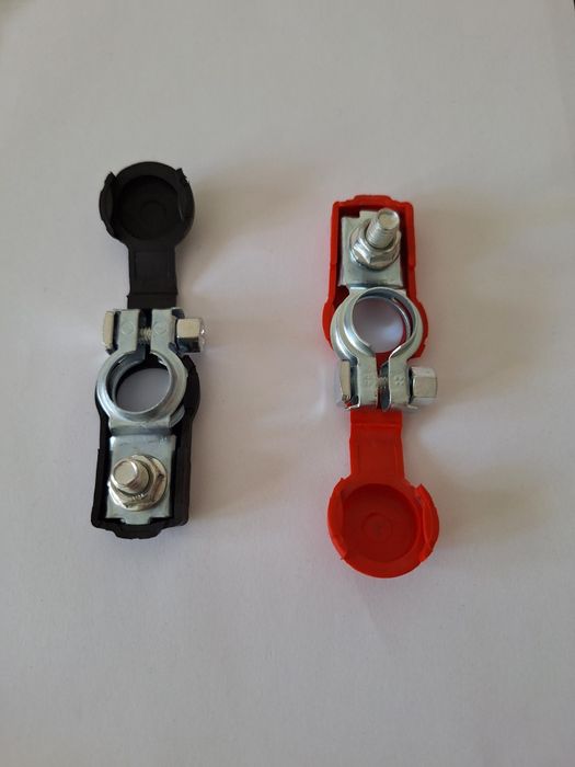 2 броя в комплект  клеми за акумулатор