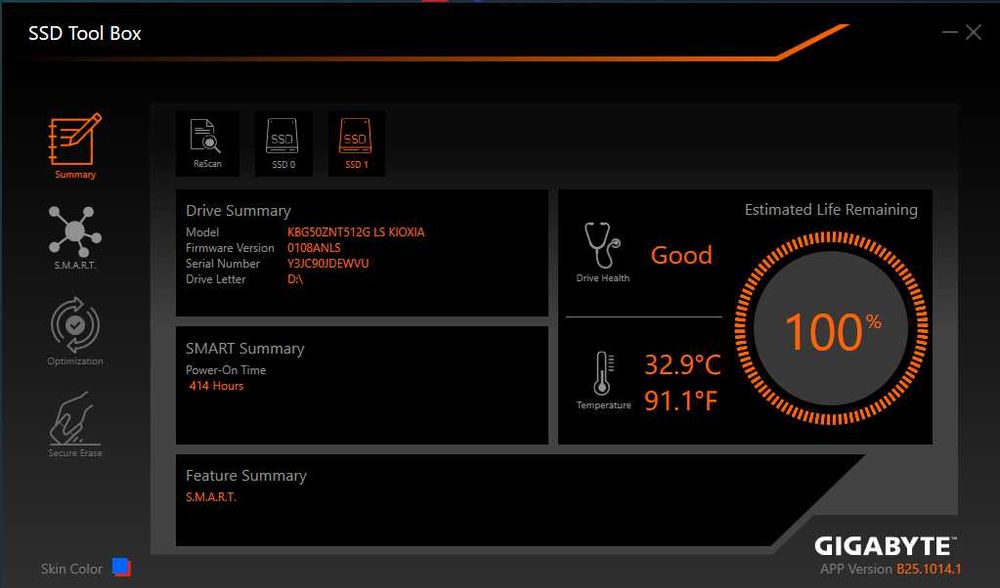 SSD M.2 NVMe  512Gb KIOXIA размер (2242))