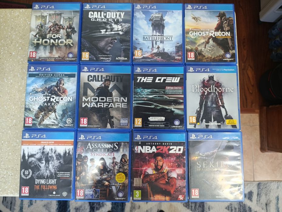 Игры на планшет 4 оптом  12 дисков новые в идеальном состоянии