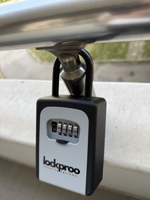 КАТИНАР Сейф Кутия LOCKPROO за Ключове с Код AirBnB Booking Lockbox