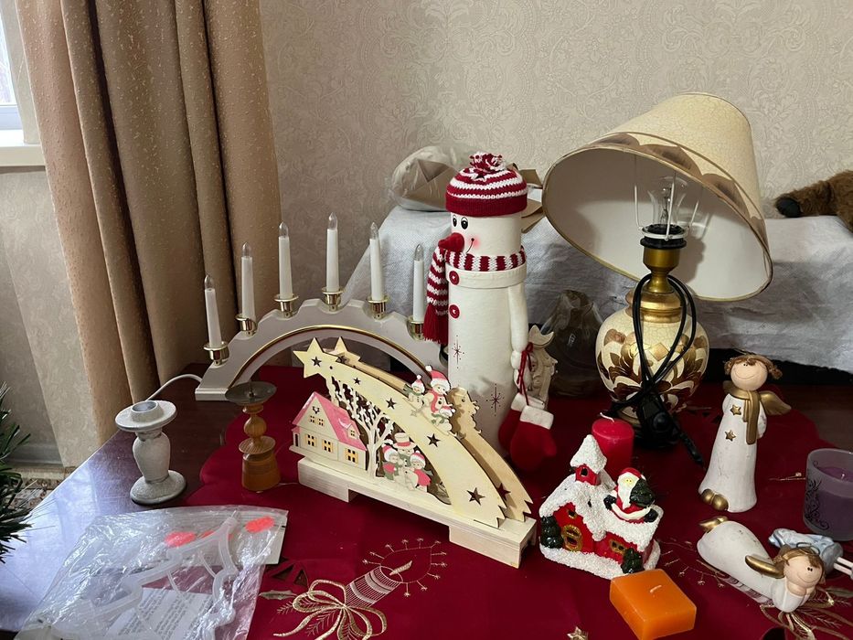 Новогодние украшения игрушки