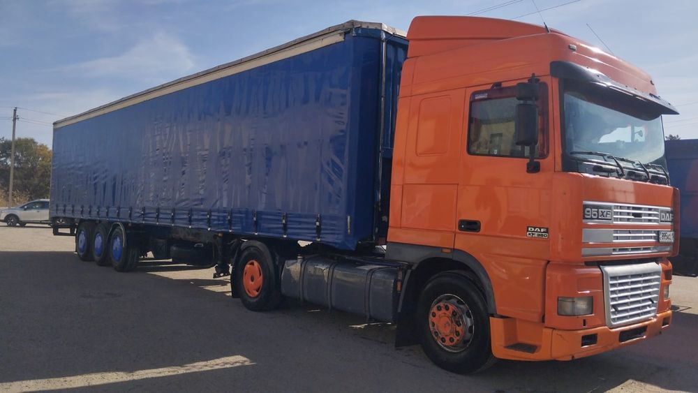 Продам сцепку Даф 95 , полуприцеп Trailor