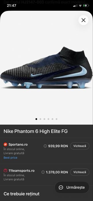 Nike Phantom 6 High Elite FG