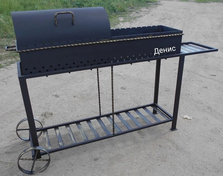 Ворота решетки навес мангал барбекю шашлычницу гриль казан решетки