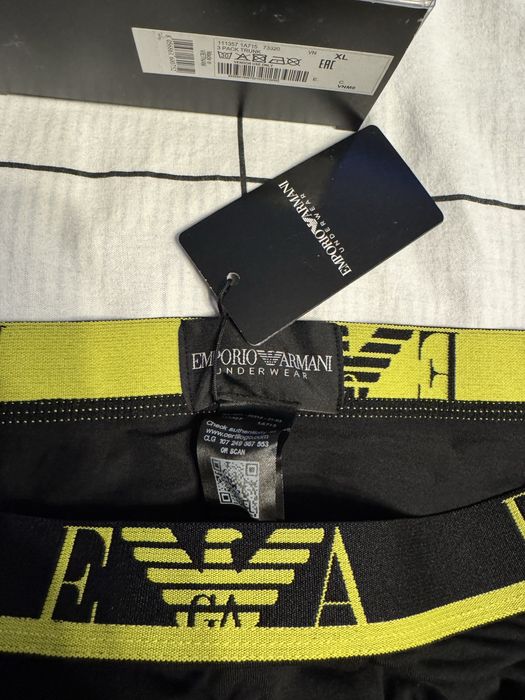 Emporio Armani мъжки боксерки 3 бр.Оригинален продукт