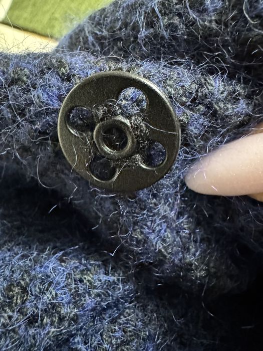 Pardesiu/Cardigan cu alpaca superfine și lână merino  Sarah Pacini.