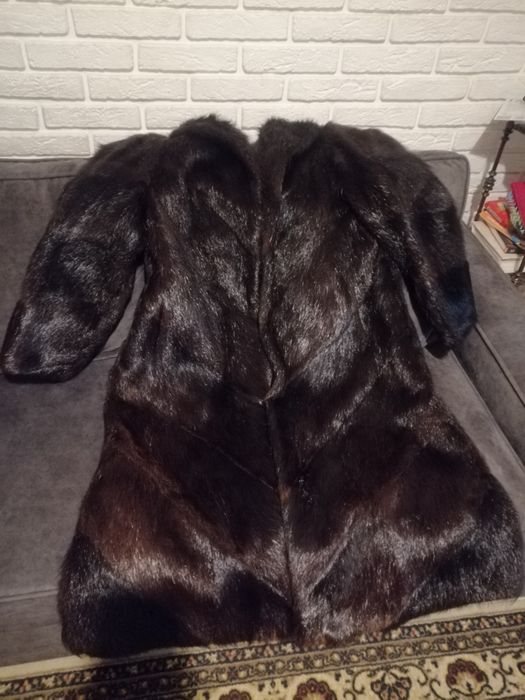 Шуба из меха нутрии