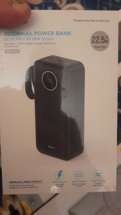 baterie externa powerbank 10000 20000 30000 80000 , magsafe wireless , noi sigilate