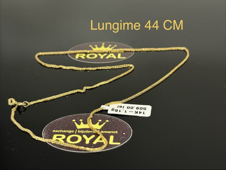 Bijuteria ROYAL : Lant AUR 14K 1.16 GR