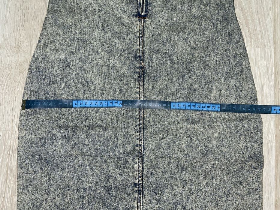 Rochie lungă de blugi/denim/jeans