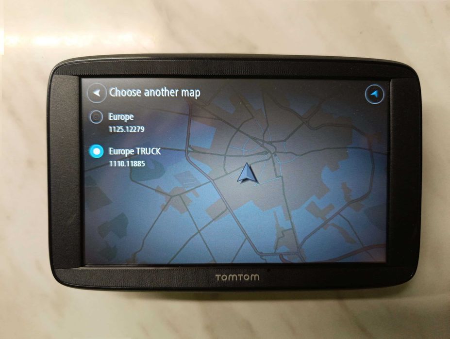 GPS camion TIR Tomtom Via 62 6 inch full Europe Truck 2025
