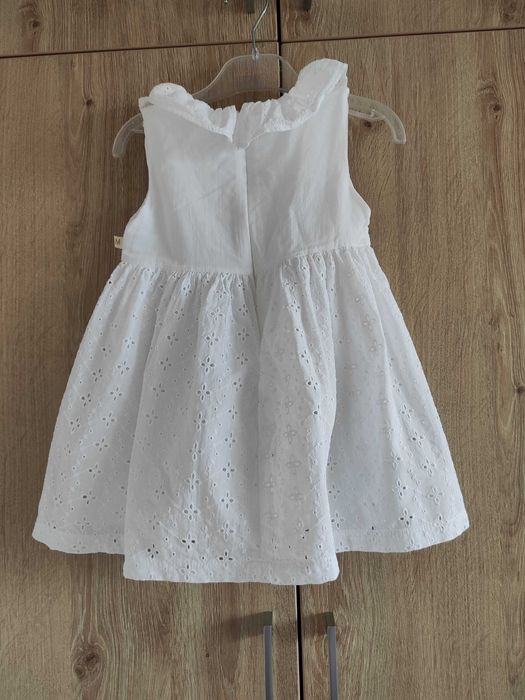 Бяла рокля Carnival kids 92 размер