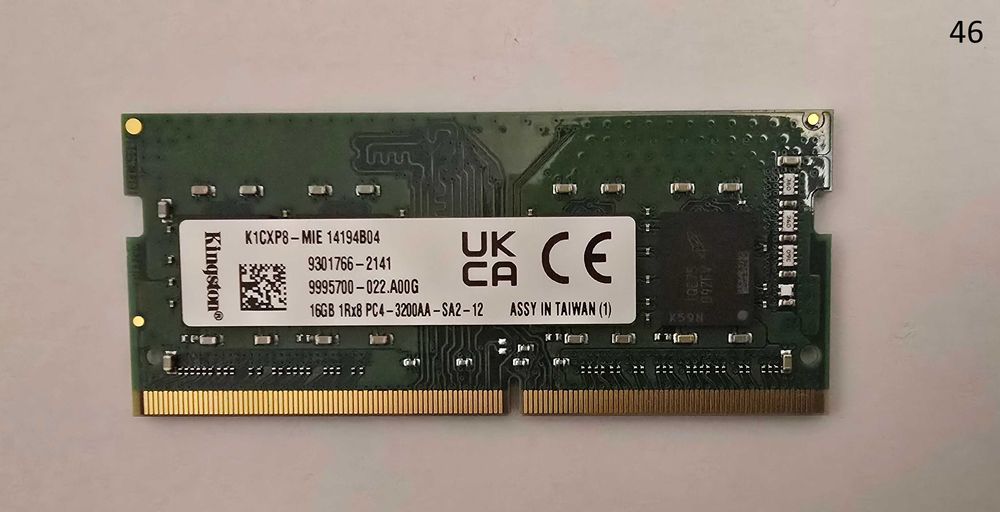 Memorie RAM Kingston 16GB DDR4 3200MHz SO-DIMM (Lenovo OEM) #46