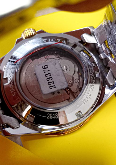 Ceas Invicta Pro Diver Automatic Gold Dial Batman Bezel - Barbati