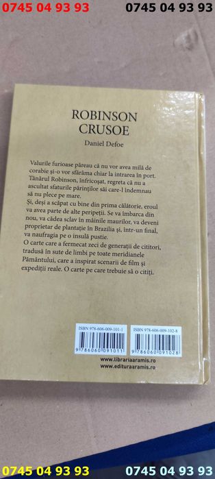 carte carti robinson crusoe Daniel Defoe vol 1