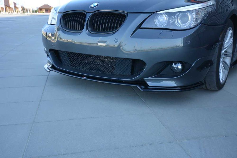 Prelungire splitter bara BMW E60 E61 M-Pachet 03-10 negru lucios