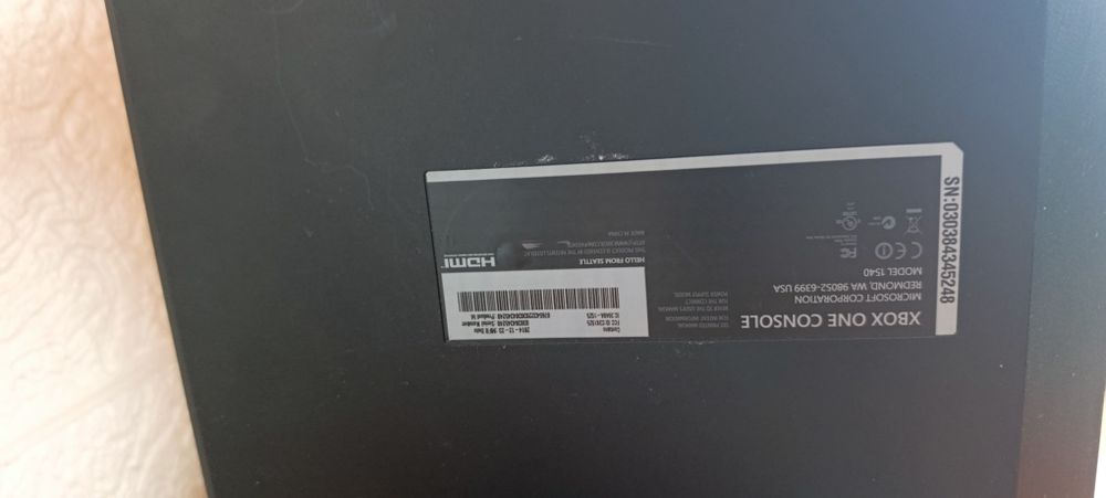 Xbox one console