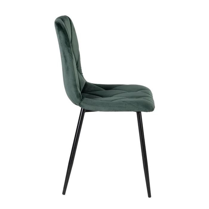 Scaune catifea verzi