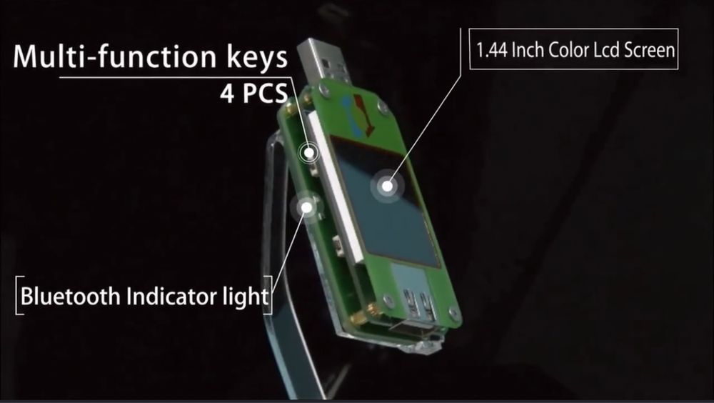 Цифровой USB тестер с Bluetooth