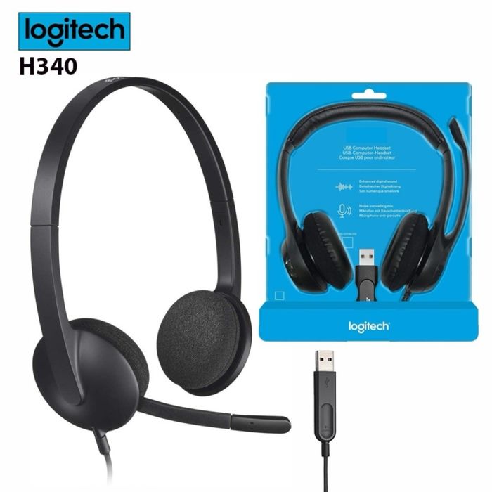 АКЦИЯ достовка по Узб ! Logitech H110 H111 H340 H390 H151 наушник!