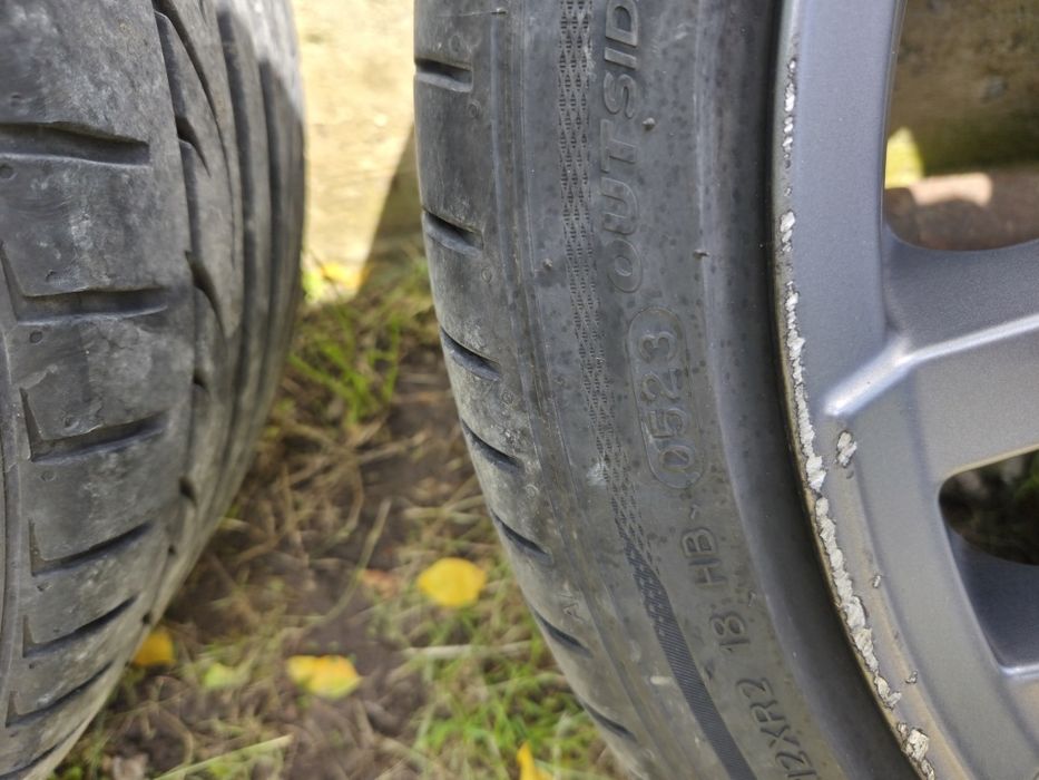 Vand set jante ATS 5x100  cu anvelope vara Hankook Ventus Prime 4 205/40ZR17 84W