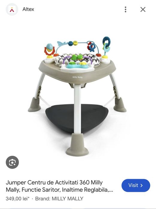 Jumper Centru de Activitati 360 Milly Mally