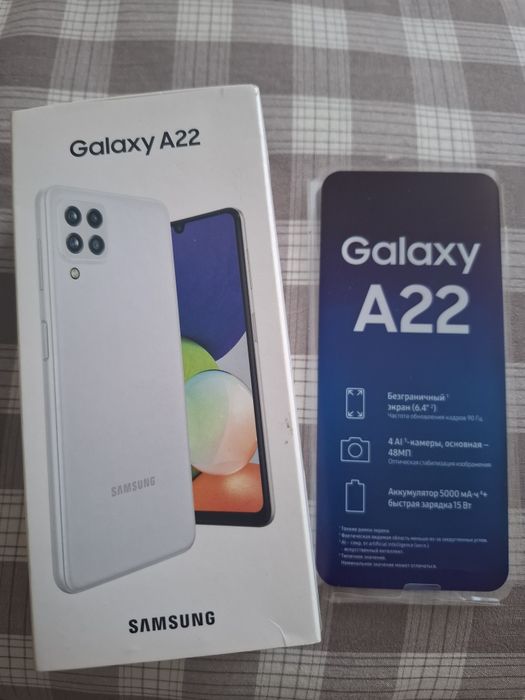 Срочно продам телефон Samsung A22 4G